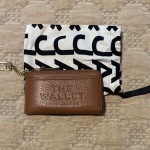 Marc Jacobs Brown Wallet with Black and White Pouch